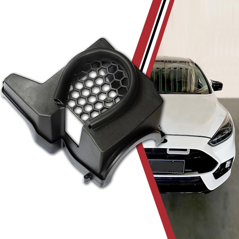 KNSPEC Air Intake Cover Compatible With 2012-2018 FOCUS ST MK3 Accessories, Air Intake Filter Cover,Intake cap Grille Hood Air Box Replacement - Image 1